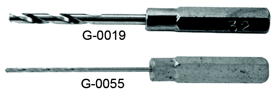 19 GAUGE DRILL W/HANDLE - Anderson & Forrester Pressure-Bonded Metal Gauging Drills